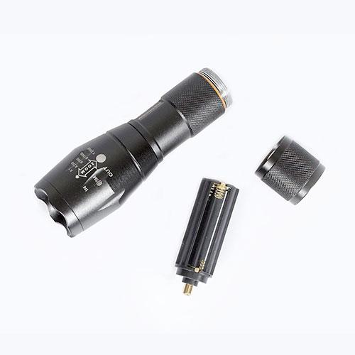 OwlBite® Lommelygte: Kraftig 1000 Lumen LED - Bedst i militær-test