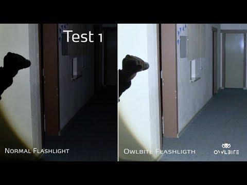 OwlBite® Lommelygte: Kraftig 1000 Lumen LED - Bedst i militær-test