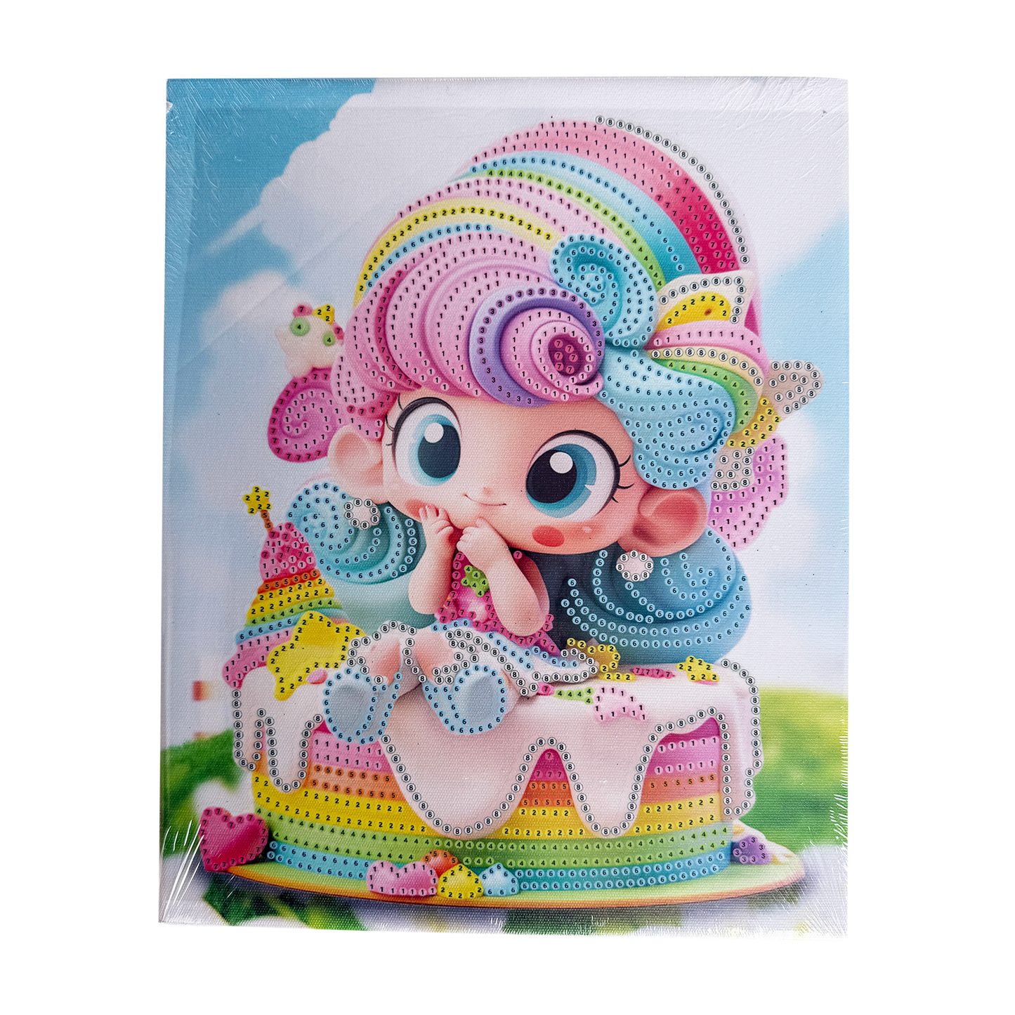 Diamond painting pige