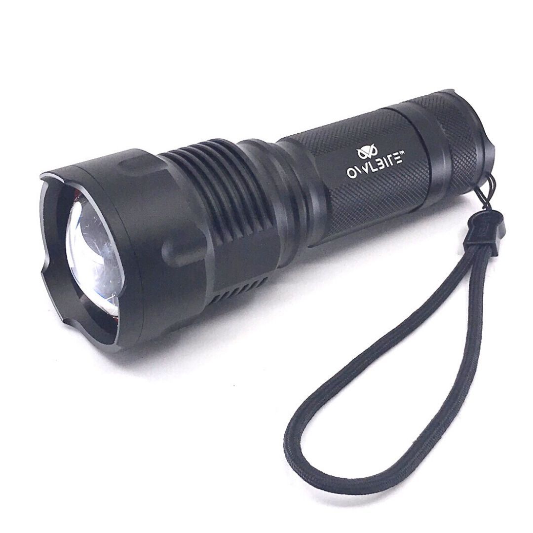 OwlBite® Ravlygte: 2-i-1 combi UV & LED lygte