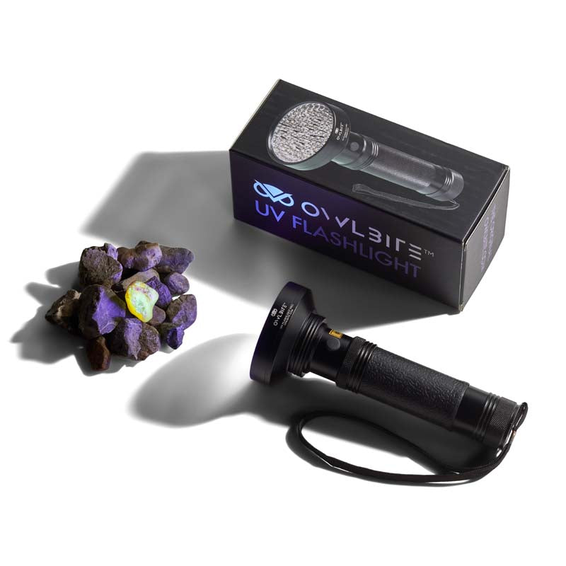 OwlBite® Ravlygte Pro - kraftig UV-ravlygte