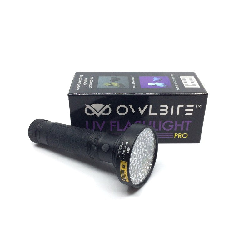 OwlBite® Ravlygte Pro - kraftig UV-ravlygte