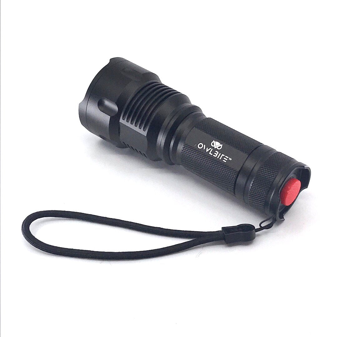 OwlBite® Ravlygte: 2-i-1 combi UV & LED lygte