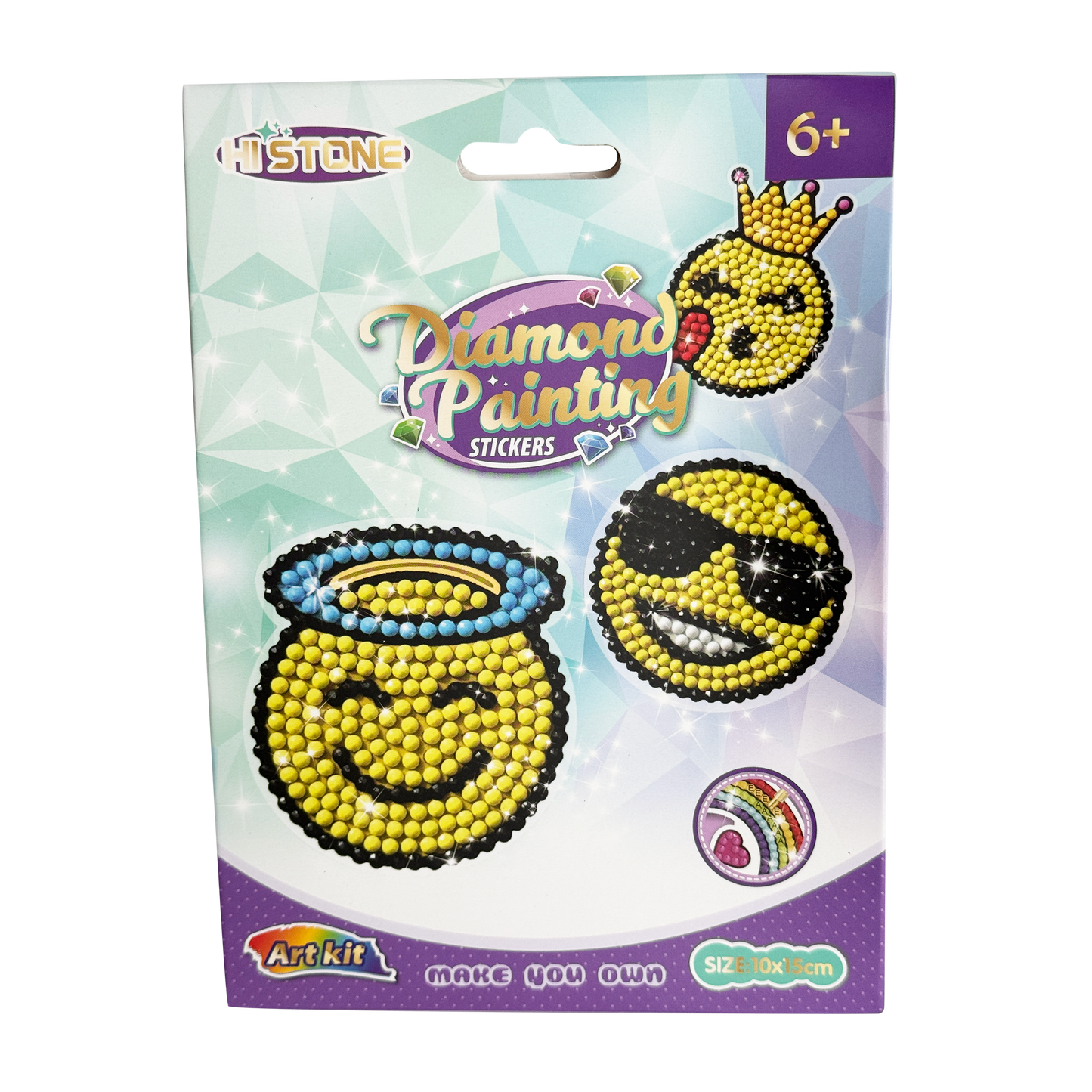 Diamond painting, stickers sæt
