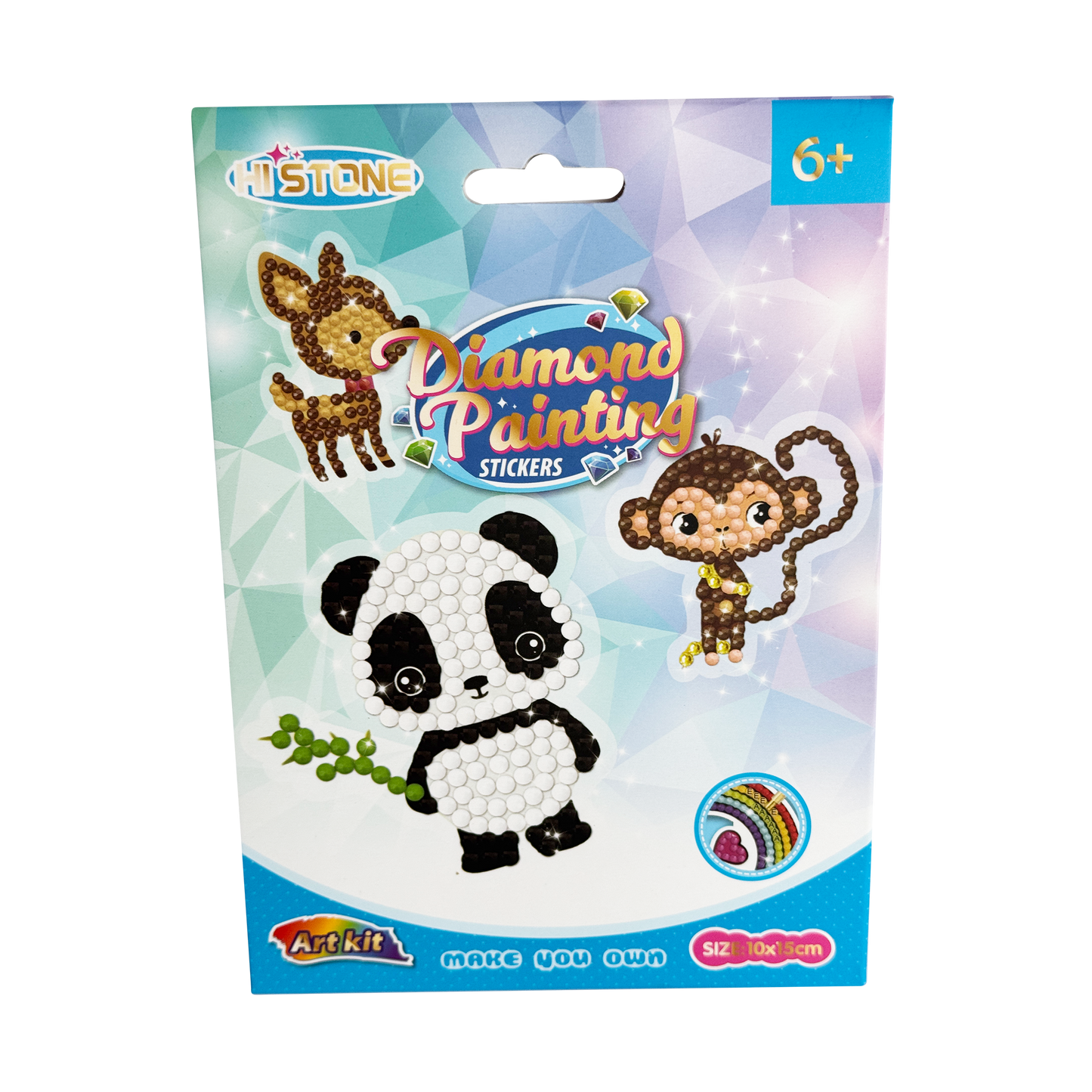 Diamond painting, stickers sæt