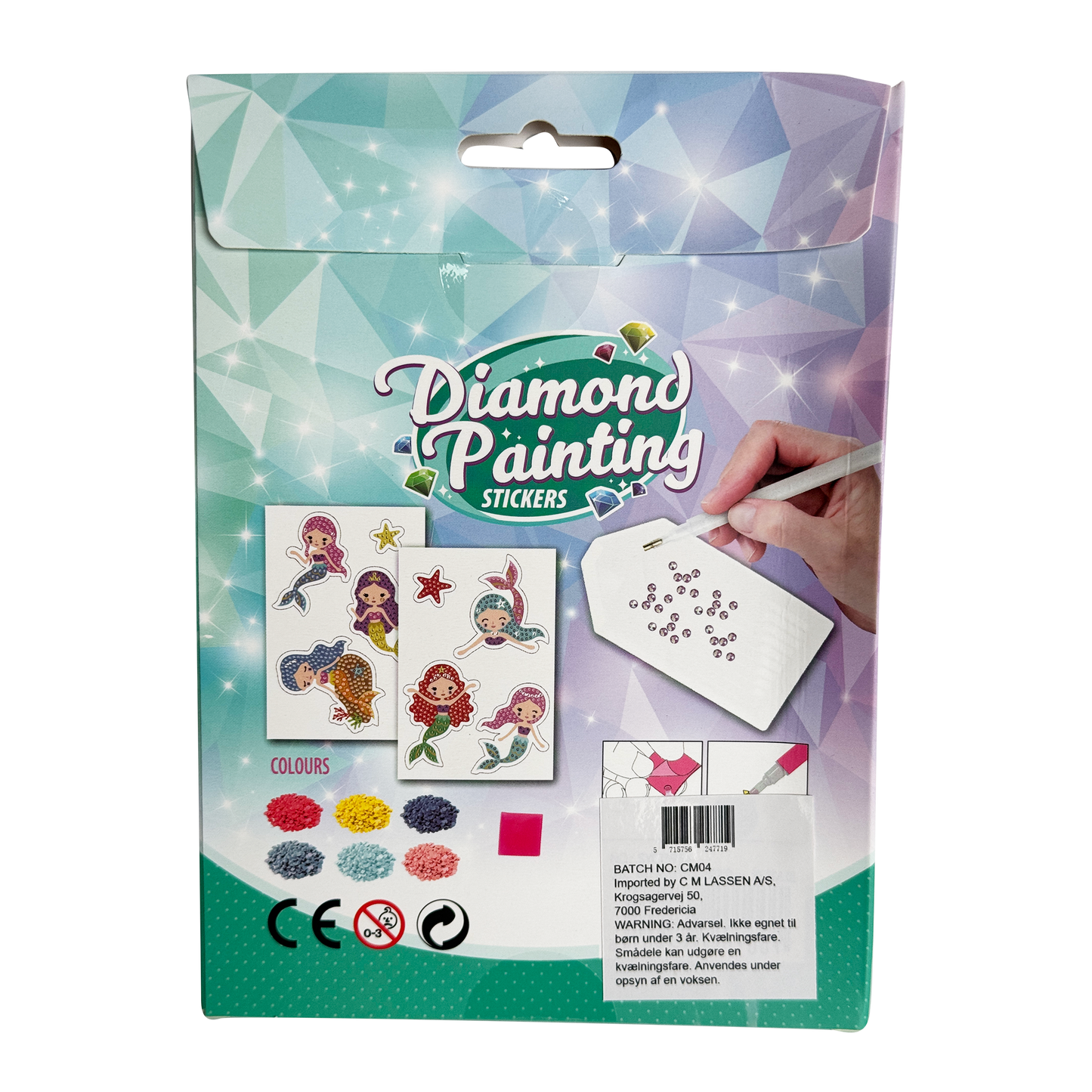 Diamond painting, stickers sæt
