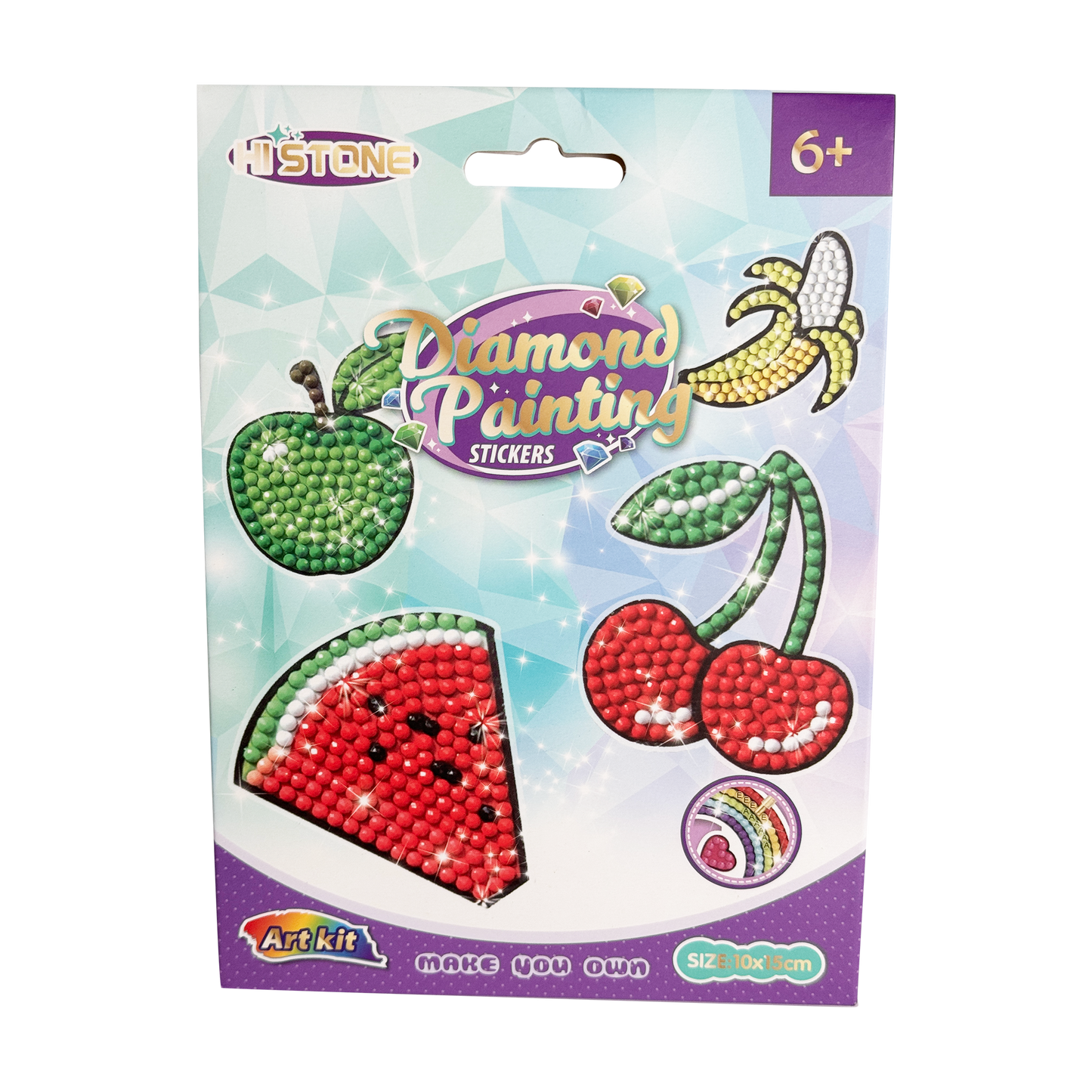 Diamond painting, stickers sæt