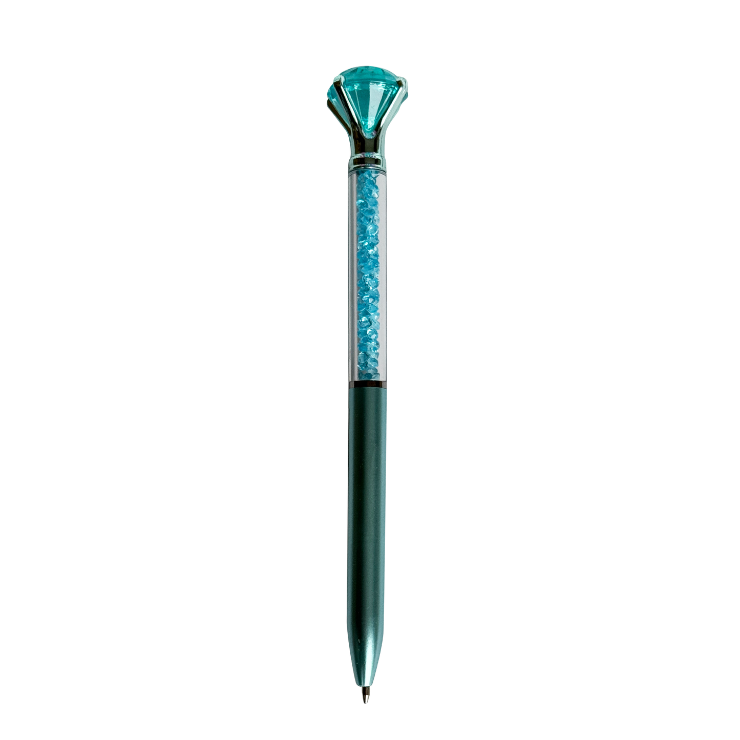 Pen med diamant og krystal