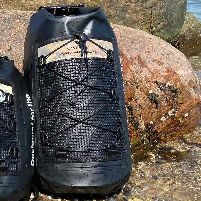 Vandtæt taske Dry Bag Rygsæk™ fra danske Owlbite® 20L
