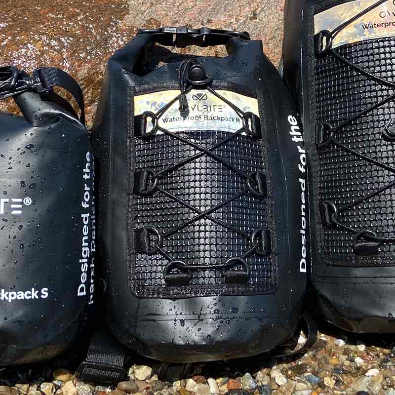 Vandtæt taske Dry Bag Rygsæk™ fra danske Owlbite® 10L