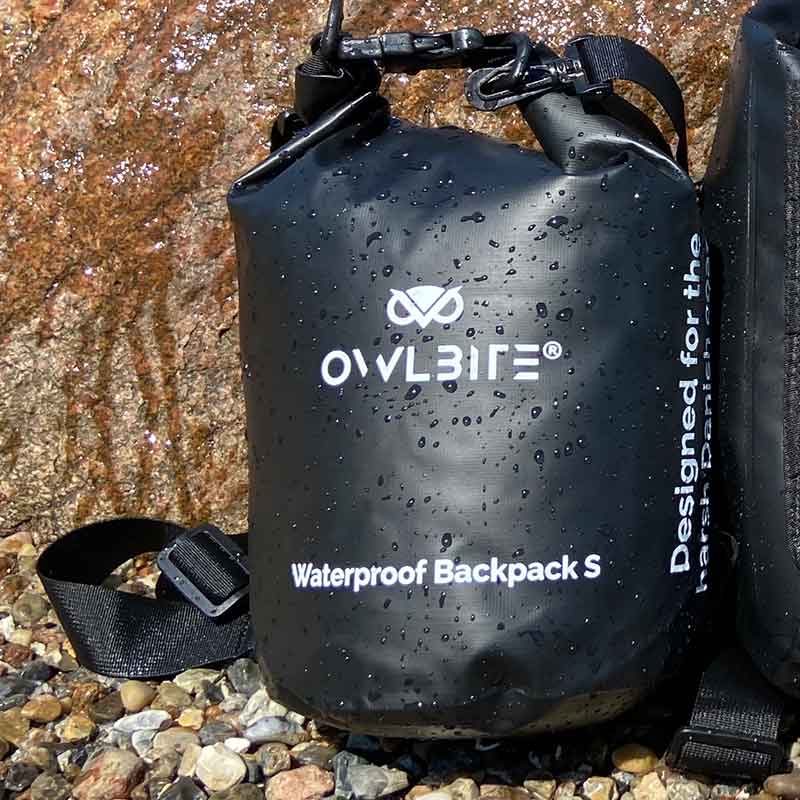 Vandtæt taske Dry Bag Rygsæk™ fra danske Owlbite® 5L