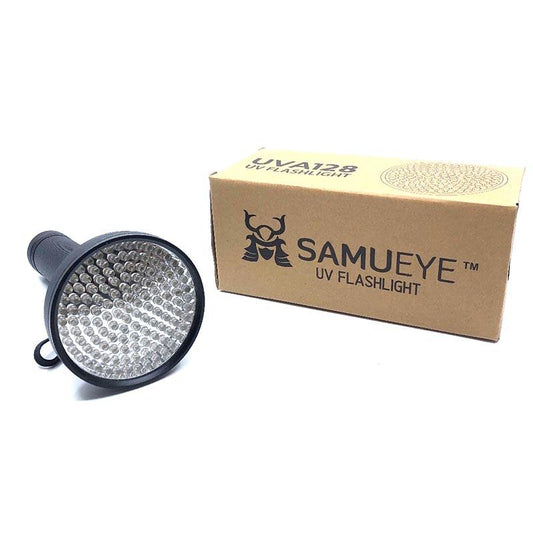 SamuEye™ Ravlygte UVA128 - kraftig ravlygte med UV