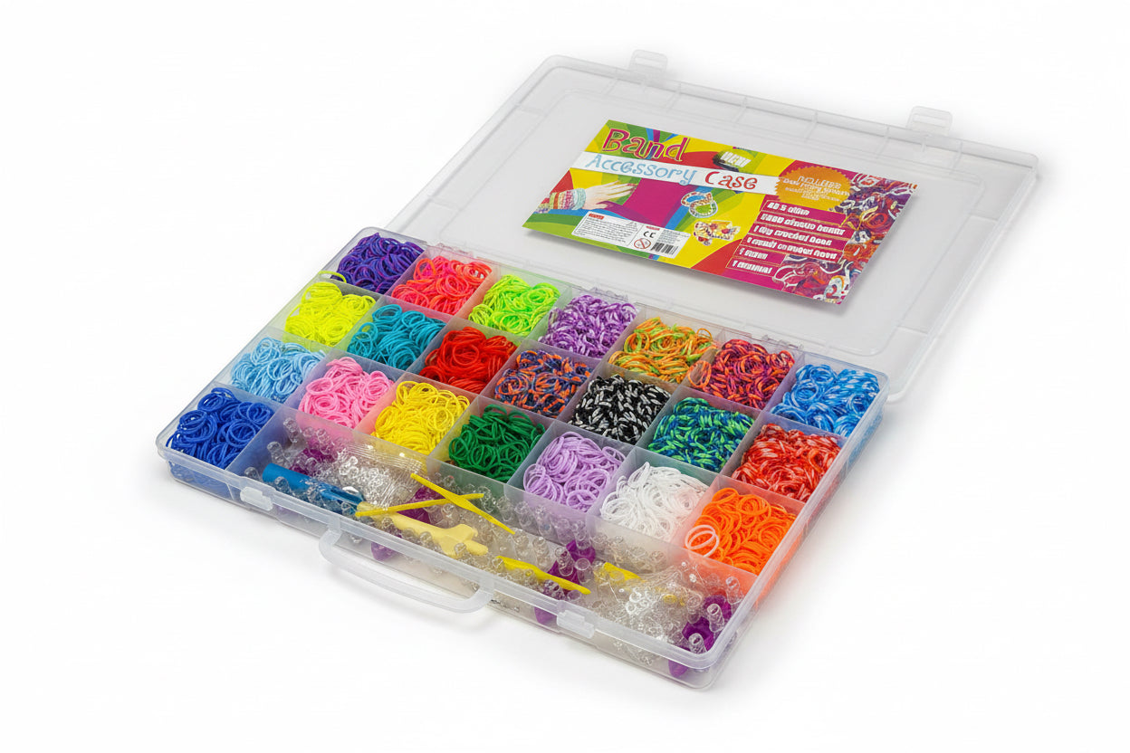 Loom Band sæt m. 5000 looms væv mv.