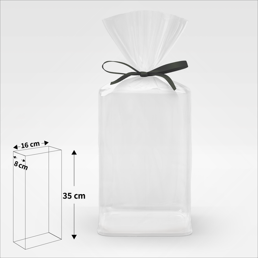 Klodsbundsposer - 16 x 8 x 35 cm - Pakke med 50 stk.