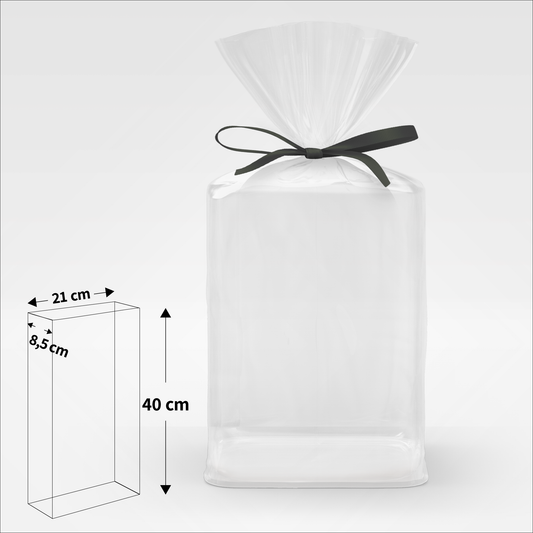 Klodsbundsposer - 21 x 8,5 x 40 cm - Pakke med 50 stk.