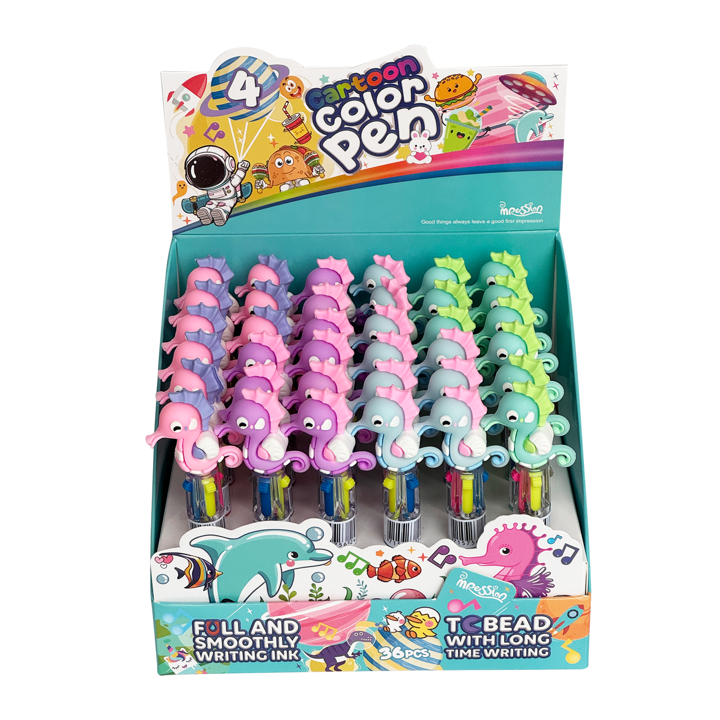 Lille pen, multi farver, sprutte
