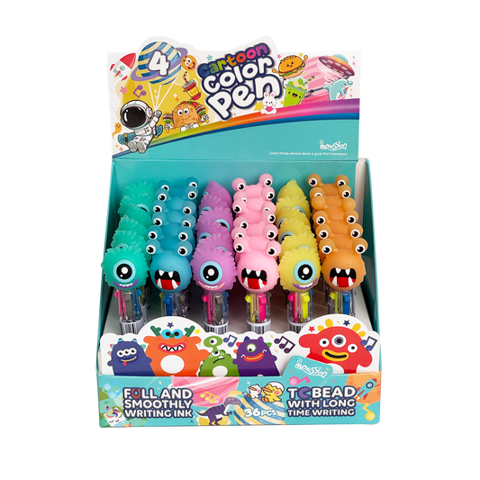 Lille pen, multi farver, monster